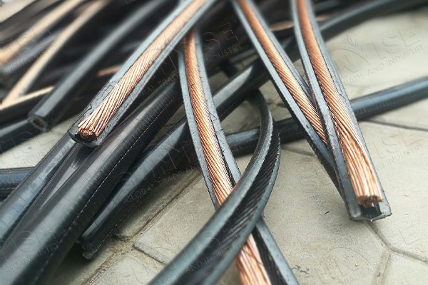 Reciclaje de cables de cobre