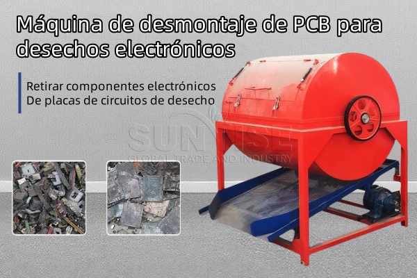 Máquina de desmontaje de PCB para desechos electrónicos